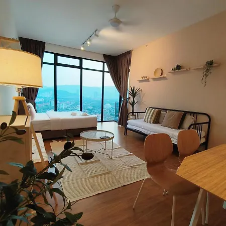 New Georgetown Modern City View 2Br Homestay For 10Pax 无敌美景两房民宿 Beacon Executive Suite